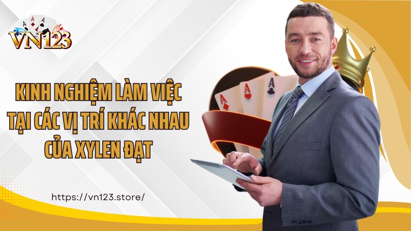 Kinh nghiệm làm việc tại các vị trí khác nhau của Xylen Đạt