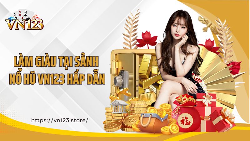 Làm giàu tại sảnh nổ hũ VN123 hấp dẫn
