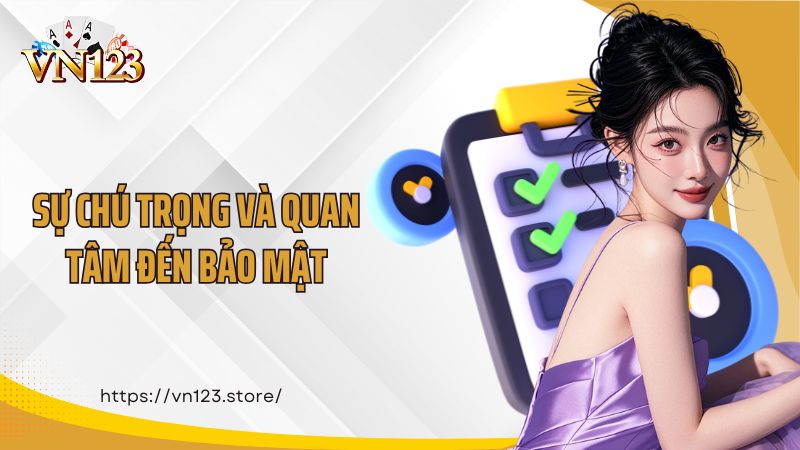 Sự chú trọng và quan tâm đến chính sách bảo mật