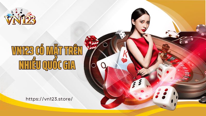 VN123 có mặt trên nhiều quốc gia